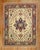 Folk Art Antique Zabihi Collection Square Heriz Rug - 5'4" x 5'11" For Sale - Image 3 of 10