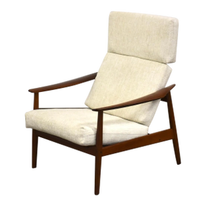 1950s Arne Vodder Danish Teak Lounge Chair