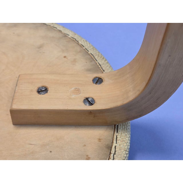 Stool by Alvar Aalto for Artek, Finland, 1960s For Sale - Image 11 of 12