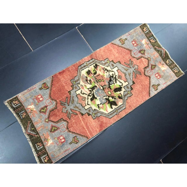 Handmade wool and cotton rug in Turkish Anatolia Carpet, Vintage Oushak Rug, Turkish Vintage Anatolian Rug, Handmade wool...