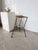 1950s Vintage Wicker and Metal Stool by Dennis Lennon, 1950 For Sale - Image 5 of 18
