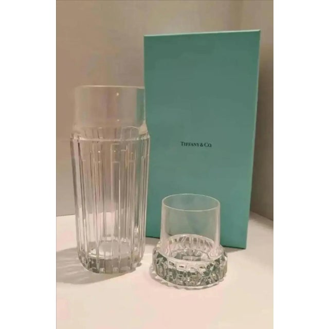 Vintage Tiffany & Co. Atlas Carafe and Tumbler For Sale In Atlanta - Image 6 of 9