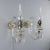Antique Wall Lamps in Glass, Italy, Set of 2 For Sale - Image 3 of 13