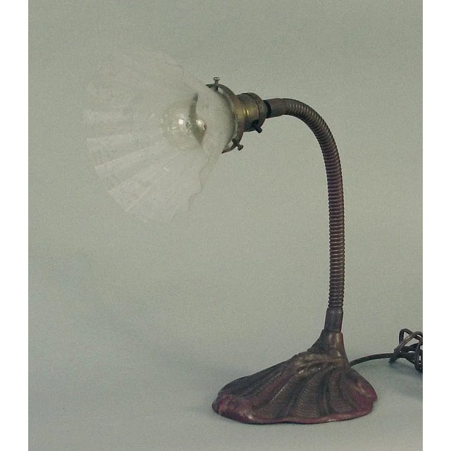 Metal 1920s Gooseneck Lamp For Sale - Image 7 of 7