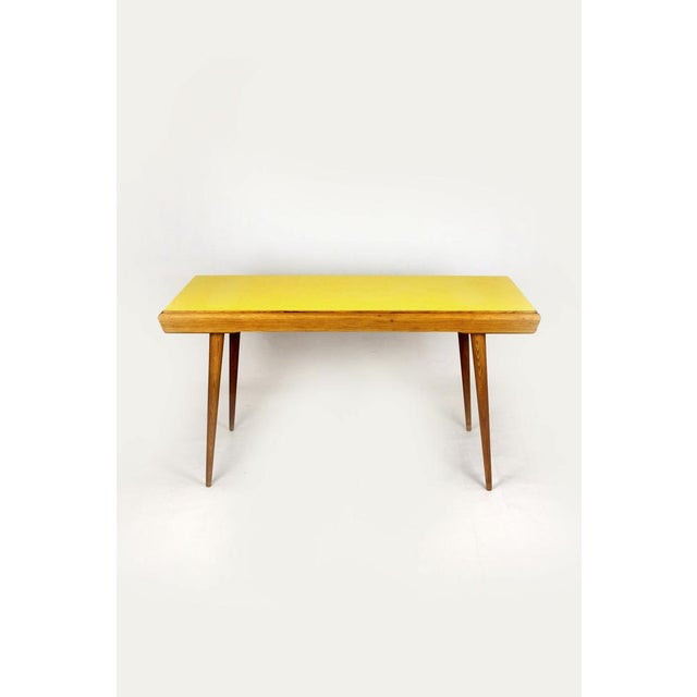 Coffee Table with Double-Sided Formica Top from Interier Praha, Former Czechoslovakia, 1960s For Sale - Image 12 of 18