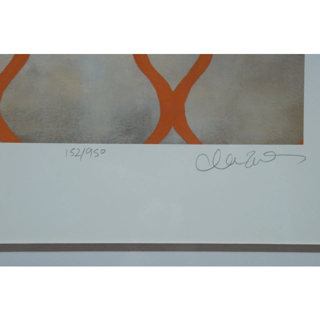 Trellis & Surya Greek Key Modern Geometric Signed & Numbered Graphic Art Prints - Set of 2 For Sale - Image 10 of 12