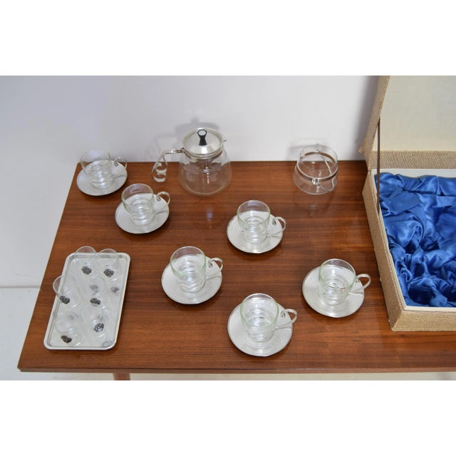 Mid-Century Czechoslovakian Cooking Glass Set, 1960s, Set of 21 For Sale - Image 6 of 12