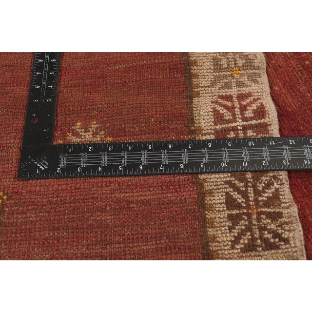 Textile Vintage Turkish Oushak Rug, 06'00 X 10'07 For Sale - Image 7 of 10