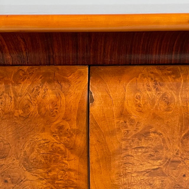 Art Deco Italian Sideboard in Wood and Steel, 1930s For Sale - Image 10 of 17