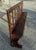 Wooden Bench with Stylized Column Decorations, Early 1900s For Sale - Image 4 of 9