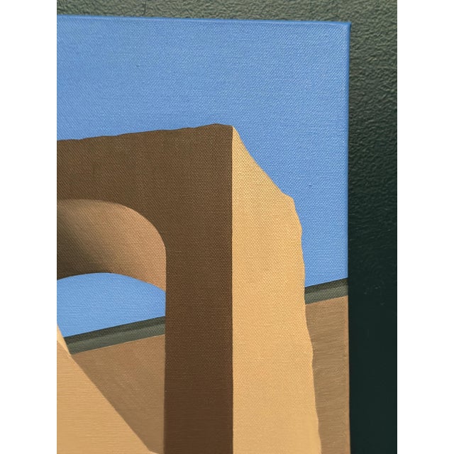 Anna Micro Johansson, Trajanus Forum III, 2011, Oil on Canvas, Framed For Sale - Image 4 of 14