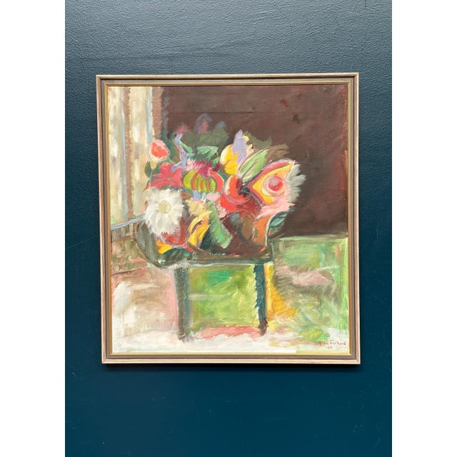 Ante Gerhard, Still Life, 1969, Oil Painting on Canvas, Framed For Sale - Image 13 of 18