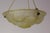 Molded Glass Bowl Pendant Light with Floral Design, 1890s For Sale - Image 4 of 9