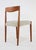 Contemporary Vintage Chairs by J.C.A. Jensen, 1960s, Set of 4 For Sale - Image 3 of 9