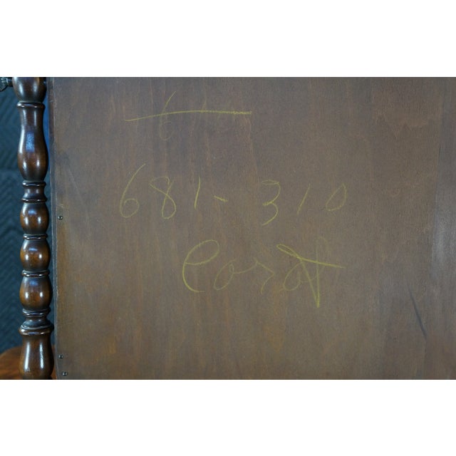 Antique Knox-Hutchins Burled Walnut 4 Drawer Dresser With Mirror & Jewelry Boxes For Sale - Image 14 of 18