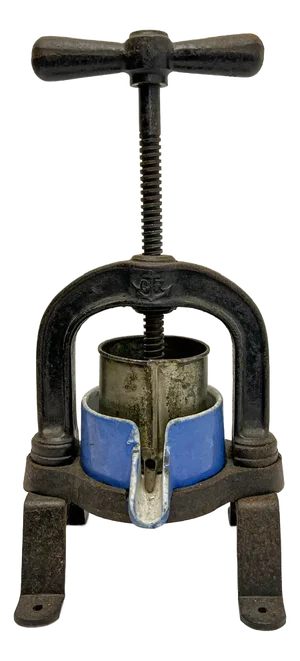 Antique French Cast Iron Fruit Press from Camion Frères, 1920s