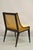 Mid 20th Century Vintage Harvey Probber Style Mid Century Modern Ebonized Cane Hiprest Side Chair For Sale - Image 12 of 12