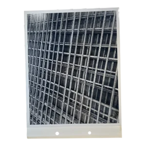 1970s Architectural Steel Re-Bar Original Black and White Photo From Archive 8x10