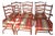 Set of 6 Mid 20th Century Chippendale Mahogany Dining Chairs, Includes 2 Arm & 4 Side Chairs For Sale