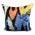 Multicolor Velvet Ikat Pillow Cover For Sale