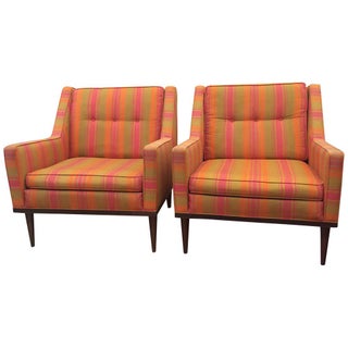 Milo Baughman Mid-Century Modern Chairs - A Pair For Sale