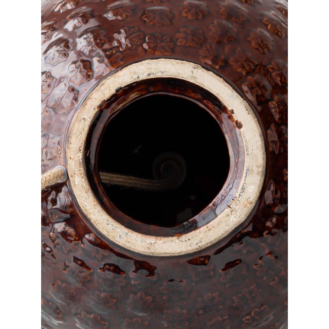 Large Ceramic Ball Table Lamp, Spain, 1960s For Sale - Image 12 of 15