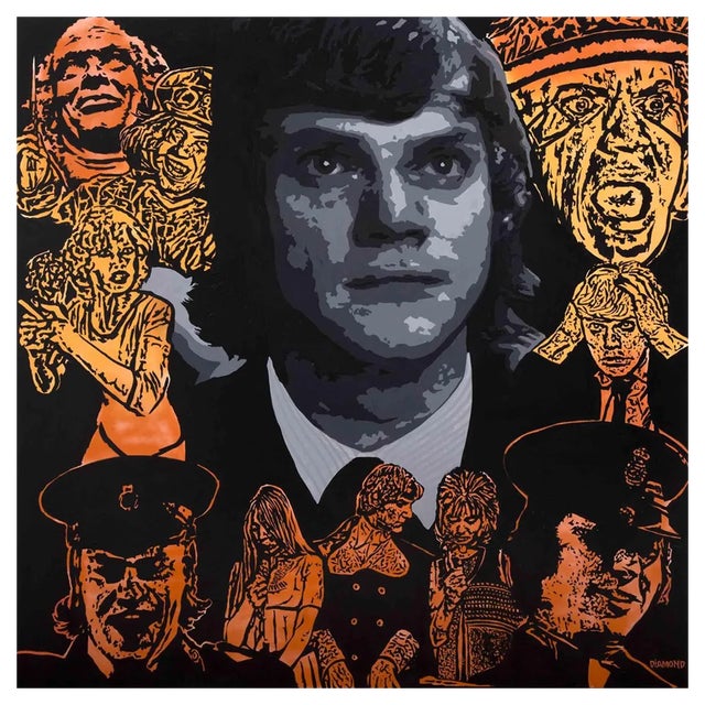 Diamond, The Choice, Original Mixed Media on Canvas, 2017 For Sale