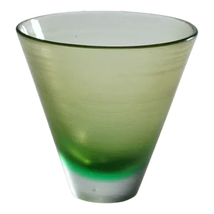 Venini Art Glass Vase With Inciso Decoration Paolo Venini, Murano 1956