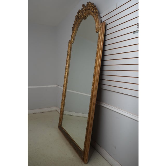 Age: C.1860-1880 Details: Quality Paneled Back High Quality Construction Large Impressive Mirror Ornate Details Rare Find...