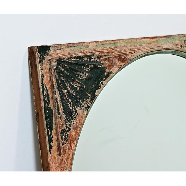 French 19th Century Window Transom Mirror For Sale - Image 11 of 11