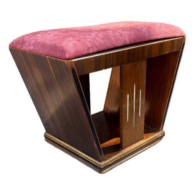Art Deco Style Vanity Stool For Sale