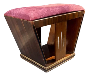Art Deco Style Vanity Stool