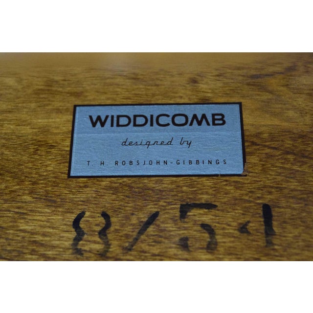Wood Robsjohn-Gibbings for Widdicomb Klismos Leg Side or Cocktail Table For Sale - Image 7 of 8