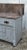 Shabby Chic Antique Walnut Washstand Commode Pink Marble Top Gray Cottage Distressed 1880s For Sale - Image 3 of 12