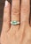 Modern 2.25 Ct Gia Certified Colombian Emerald & Diamond Ring Size 4.5 For Sale - Image 3 of 6