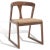 Jamal Woven Dining Chair - Walnut/Natural, Set of 2 For Sale In Philadelphia - Image 6 of 11