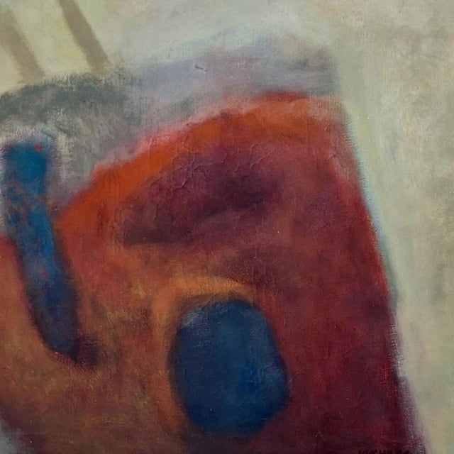 1990s Kucha, Abstract Painting, 1994, Oil on Canvas For Sale - Image 5 of 6