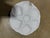 Coastal Vintage Olfaire Portuguese White Ceramic Shell Oyster Plate For Sale - Image 3 of 3
