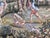 Textile 1990s Tapestry With Hunt Scene For Sale - Image 7 of 10