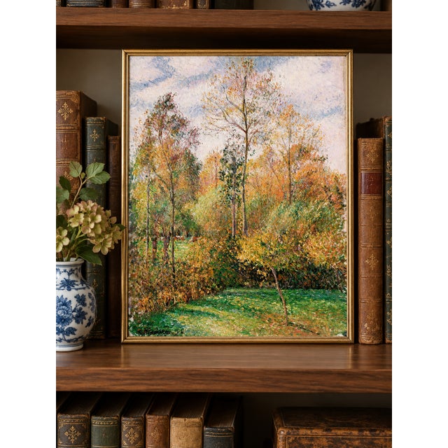 Not Yet Made - Made To Order Vintage French Impressionist Art Print – Golden Autumn Trees by Pissarro, 18" X 24" For Sale - Image 5 of 10