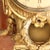 Rococo Swedish Gustavian Style Gilt Wood Cartel Clock, Georg Jensen Inc. For Sale - Image 3 of 13