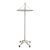 Norwich Nickle and Brass Industrial Revolving Clothing Rack, Norwich Ct For Sale