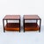 1950s Michael Taylor for Baker Restored Teak & Mahogany Side Tables For Sale - Image 12 of 14
