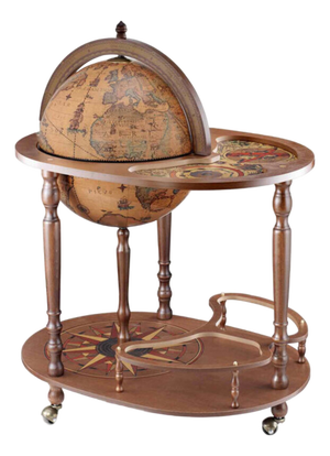 Jason Globe Bar by Zoffoli Mappamondi