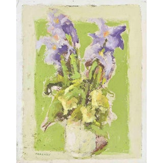 Franco Marzilli, Still Life, Oil Painting, 1970s For Sale