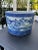 Chinoiserie Blue & White Chinoiserie Large Jardiniere For Sale - Image 3 of 5