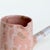 Mid-Century Modern Handmade Japanese Ceramic Tea Pourer Pink For Sale - Image 3 of 8