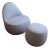 Bernhardt Mitt Chair & Apel Ottoman For Sale