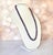 Charoite Long Necklace With Gilt Silver Charoite Clasp, 33.5" For Sale In Cleveland - Image 6 of 8