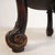 Antique Round Mahogany Side Table with Green Veined Marble Top, 1890s For Sale - Image 12 of 18